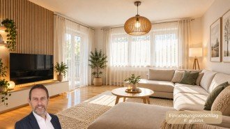 Hauptbild Wohnen am Ringelbach: Gepflegte 4-Zimmer-Wohnung mit großem Balkon und Blick ins Grüne